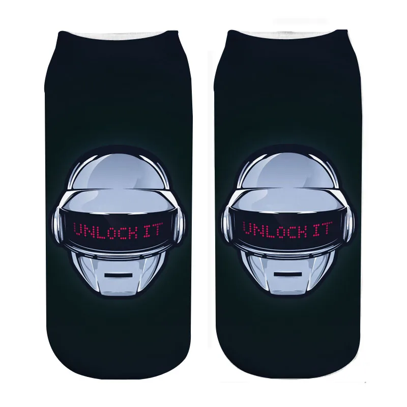 Беговые носки оптовая продажа женские односторонние из полиэстера с принтом