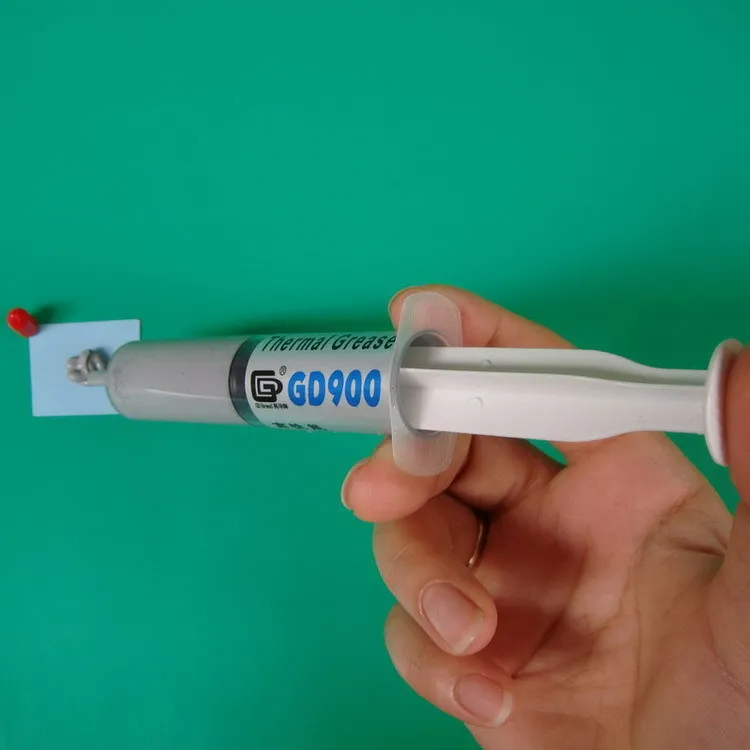 Термопроводящая паста GD GD900 силиконовая теплоотвод вес нетто 30 граммов высокая