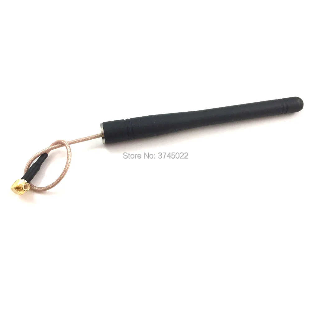 

1pcs 433 mhz Antenna 2dbi With Mcx Connetcor 10cm Length With 10cm RG178 Cable
