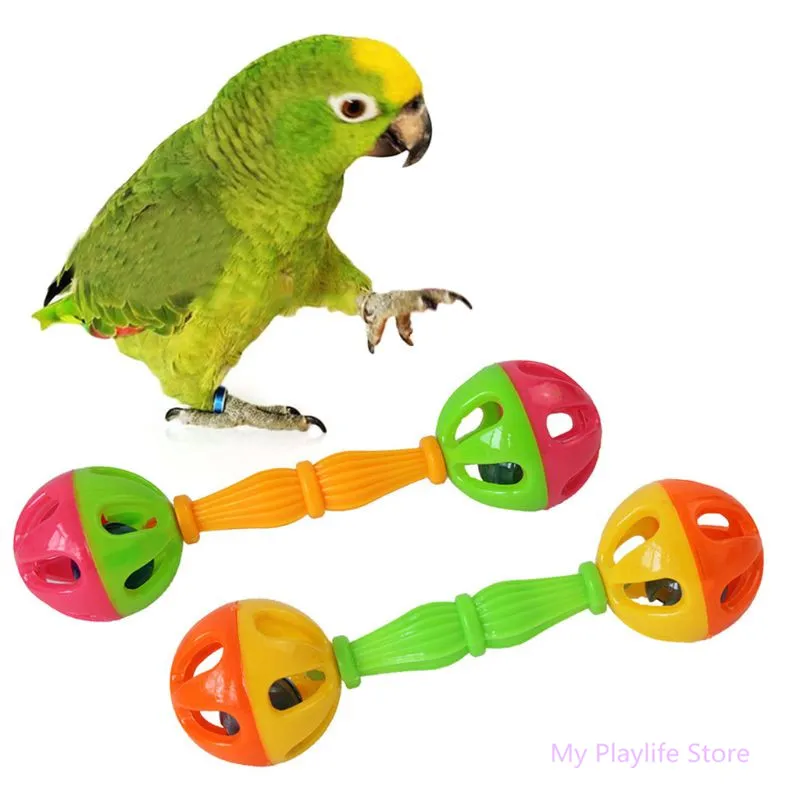 2 шт. пластиковые игрушки для птиц-попугаев | Дом и сад - Фото №1