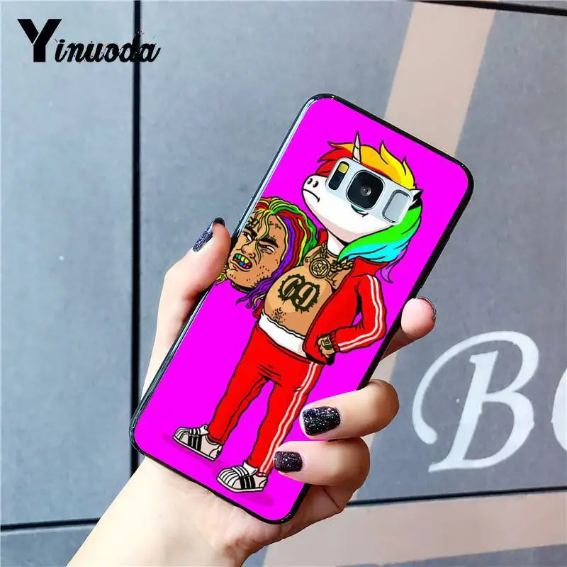 Чехол для телефона Yinuoda в стиле хип-хоп рапура Tekashi 69 6ix9ine Новый чехол Samsung Galaxy S9 plus