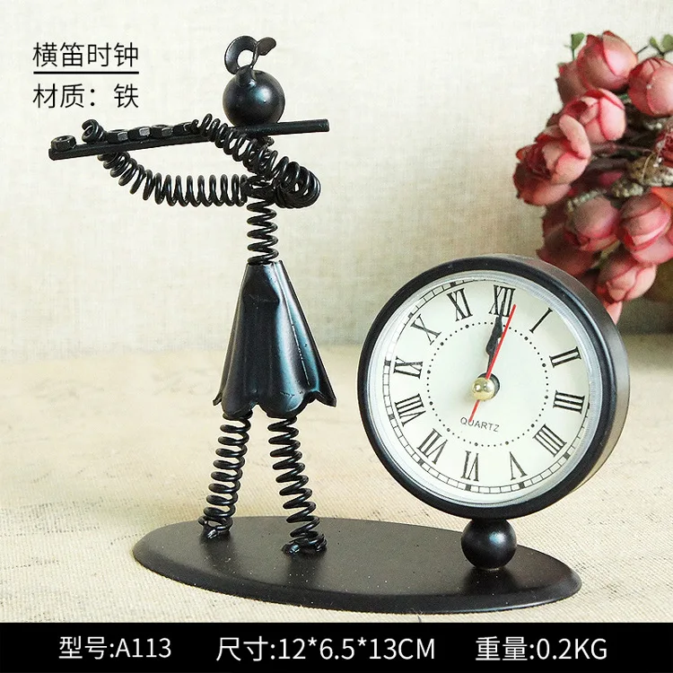 Креативный красивый инструмент для девочек часы с Железным человеком офисный