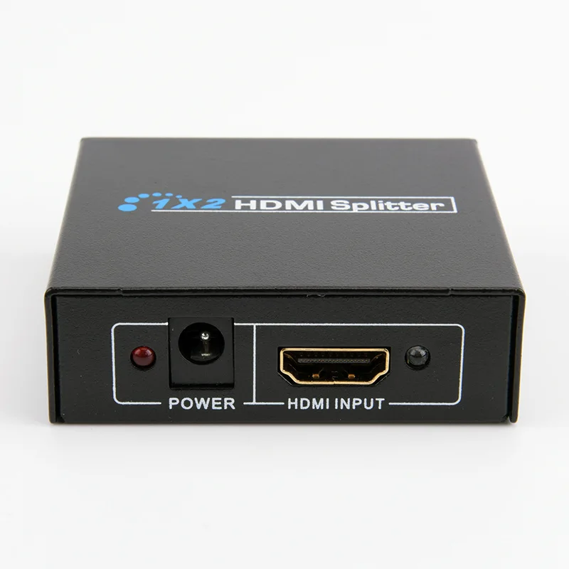HDMI Разделение тер Full HD 1080 P видео коммутатор 1X2 1 в 2 усилитель двойной Дисплей для
