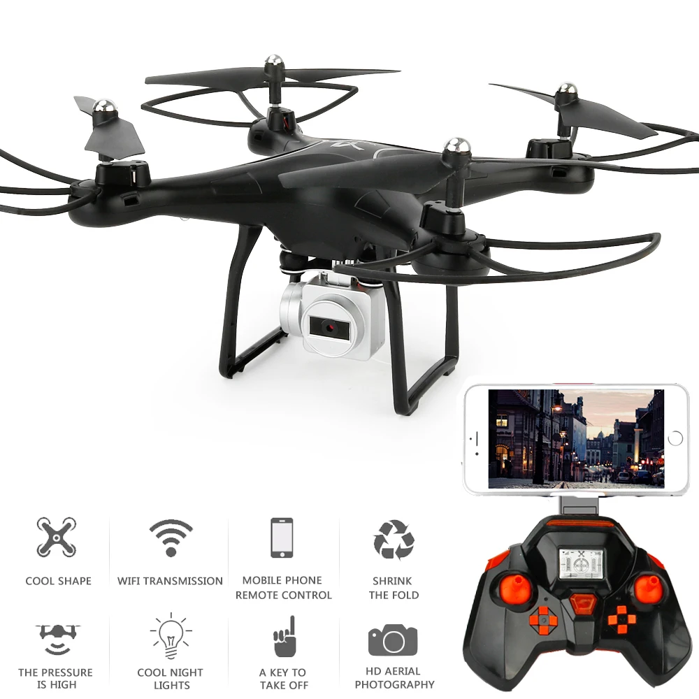 

Квадрокоптер Yile S10, 2,4 ГГц, 4 канала, Wi-Fi, FPV