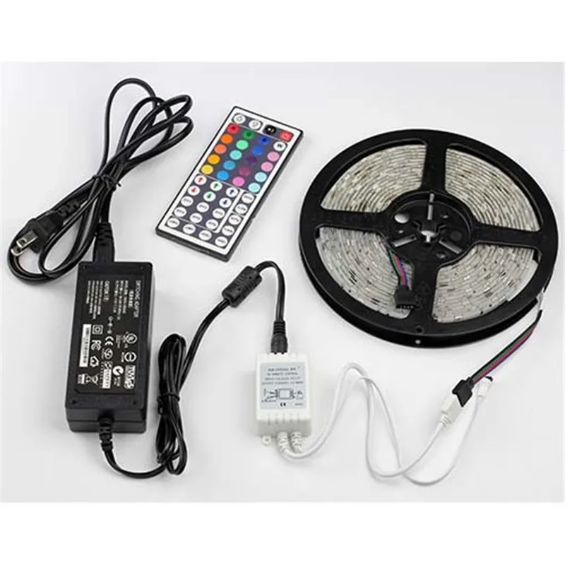 Светодиодная лента RGB 5050 5 м 60 светодиодов/м IP65 SMD Гибкая Водонепроницаемая 300