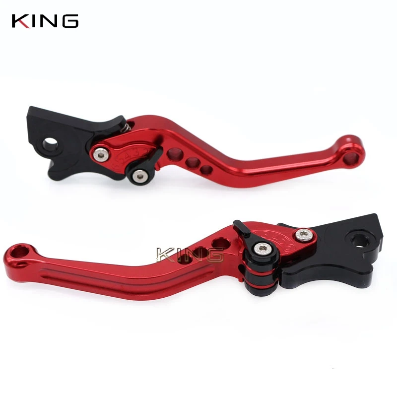 Красный Для GILERA Runner 200 2008-125 Runner 1997 2002-2003 аксессуары для мотоциклов Короткие тормозные рычаги сцепления - Цвет: Красный