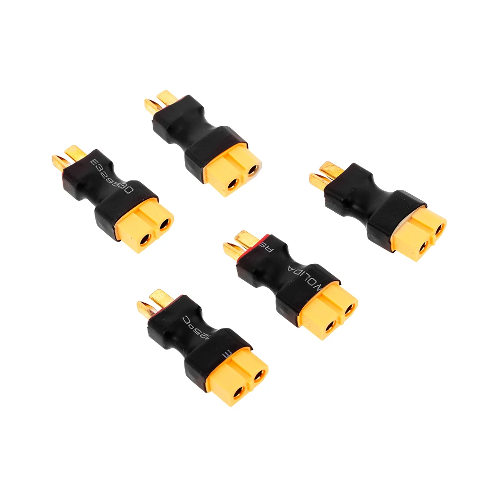 5 pcsDeans T Plug Female/Male и XT60 штекер гнездовой/мужской разъем адаптер конвертер для RC