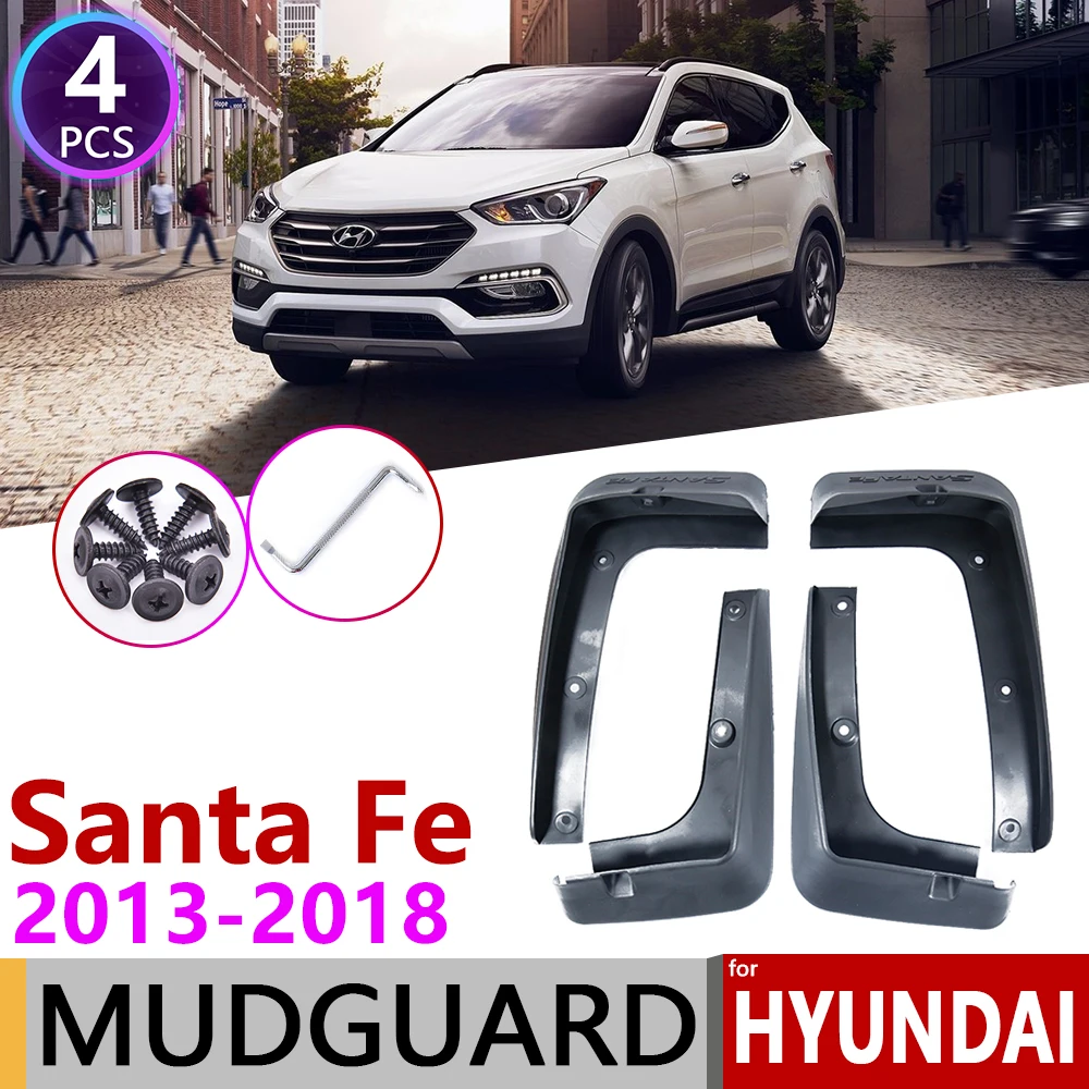 Для Hyundai Santa Fe 2013 ~ 2018 DM крыло для автомобиля брызговик аксессуары SantaFe IX45 2014 2015 2016