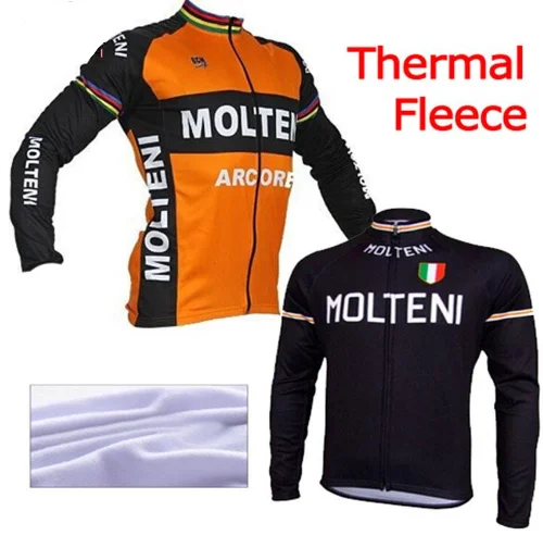 Molteni Ropa ciclismo hombre invierno зимний термо-флис lange radtrikot maillot nur 2016 mtb kleidung #85 | Спорт и