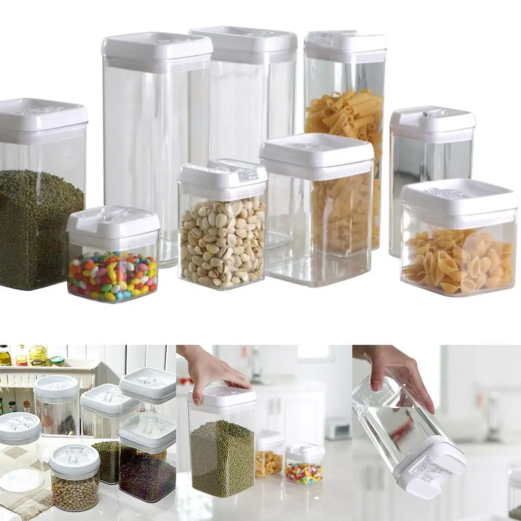 Кухонный многозернистый резервуар для хранения прозрачное уплотнение
