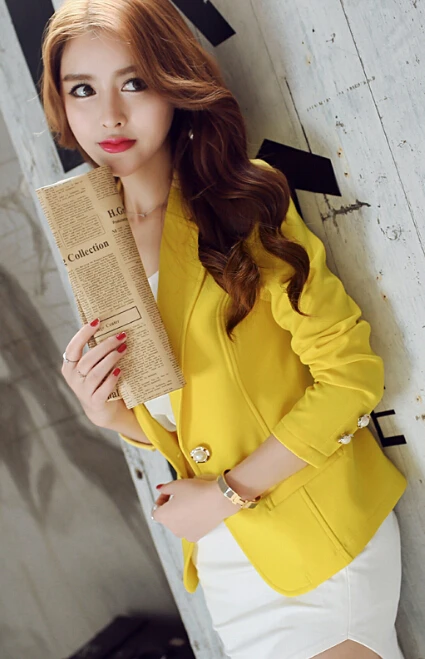 Женская одежда Брендовое пальто зимний женский облегающий Блейзер повседневные