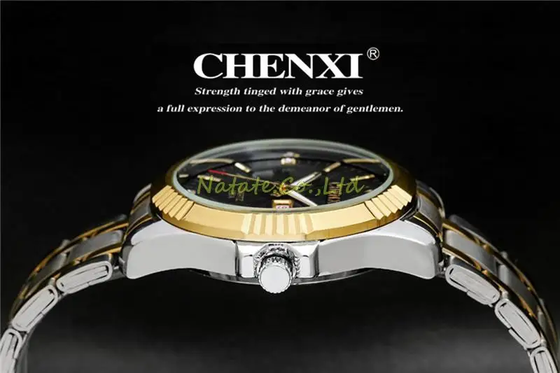 Мужские повседневные часы NATATE роскошные брендовые деловые модные трендовые