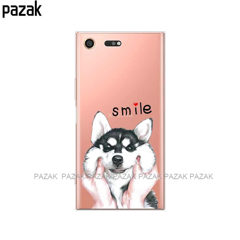 Силиконовый чехол для телефона для sony Xperia XZ2 чехол s для sony XZ2 компактный чехол для sony XZ1/XZ1 Compact/XZ Premium чехол для телефона - Цвет: 34351