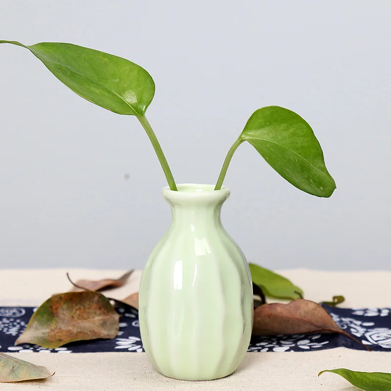 Европейская Маленькая ваза из матового алмазного фарфора современная модная