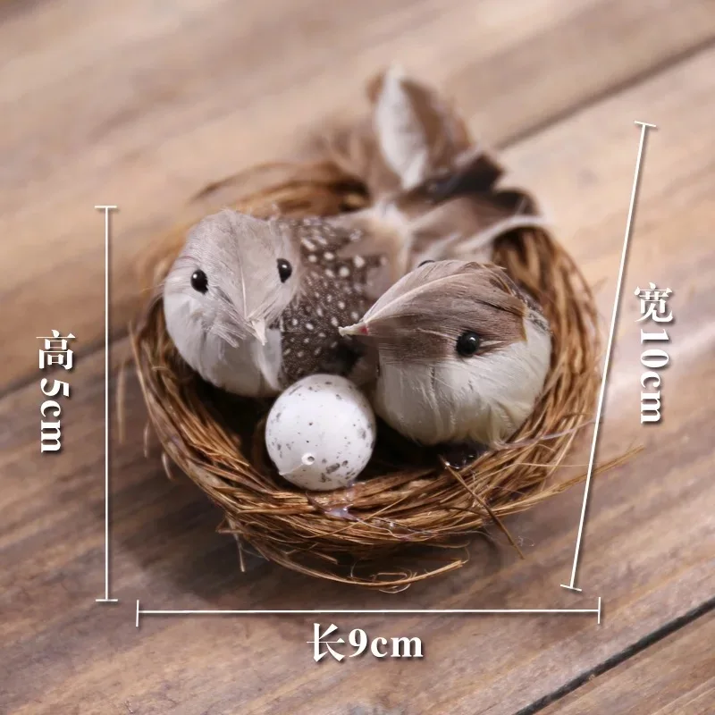 Креативные настольные украшения с имитацией птиц Детские индивидуальные