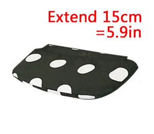 15cm blk Детское yoya аксессуары для коляски 15-21 см удлинение Подножка для ног 180 градусов Поворот для yoyo коляска для новорожденного части - Цвет: 15cm blk