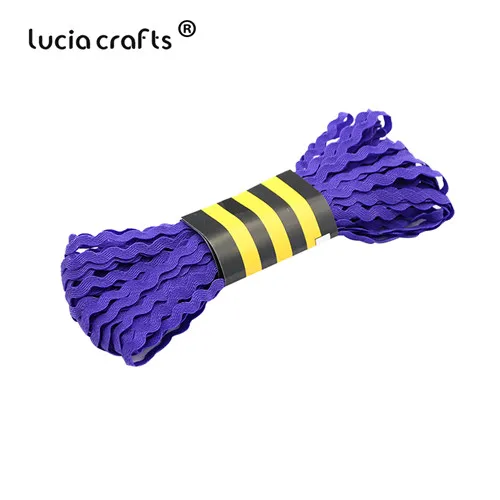 Lucia crafts 15 ярдов/шт 8 мм многоцветная корсажная лента для самодельных волос бант свадебные декоративные аксессуары для вечеринок W0501 - Цвет: Color 31