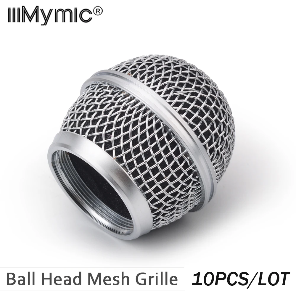 10 шт. новая сменная шариковая головка сетка микрофонная решетка для Shure SM 58 SM58S SM58LC BETA58 BETA58A