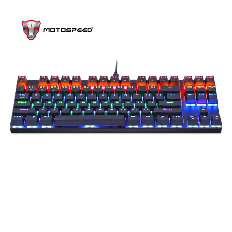 MOTOSPEED K83 Беспроводная механическая клавиатура Bluetooth со светодиодной подсветкой 87