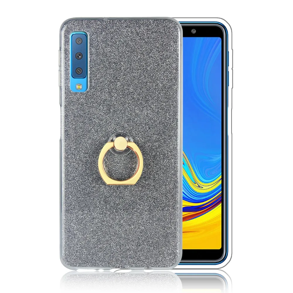 HENGDASHENG чехол для телефона Samsung Galaxy A7 2018/A750 анти-осень палец кольцо мобильный