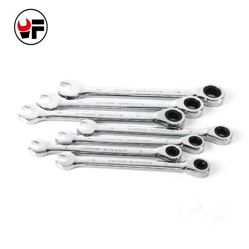 Ключ ключ с трещоткой 6 12 мм метрический для авторемонта ручные инструменты хром