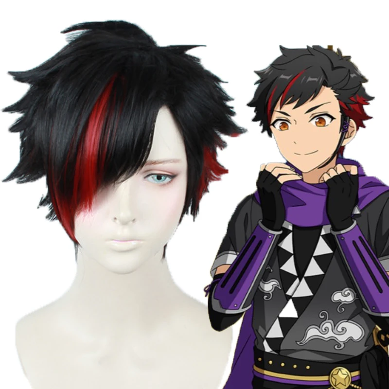 

Game Ensemble Stars Cosplay Wigs Nagumo Tetora Cosplay Heat Resistant Synthetic Wig Hair Halloween Party Anime Cosplay Wig