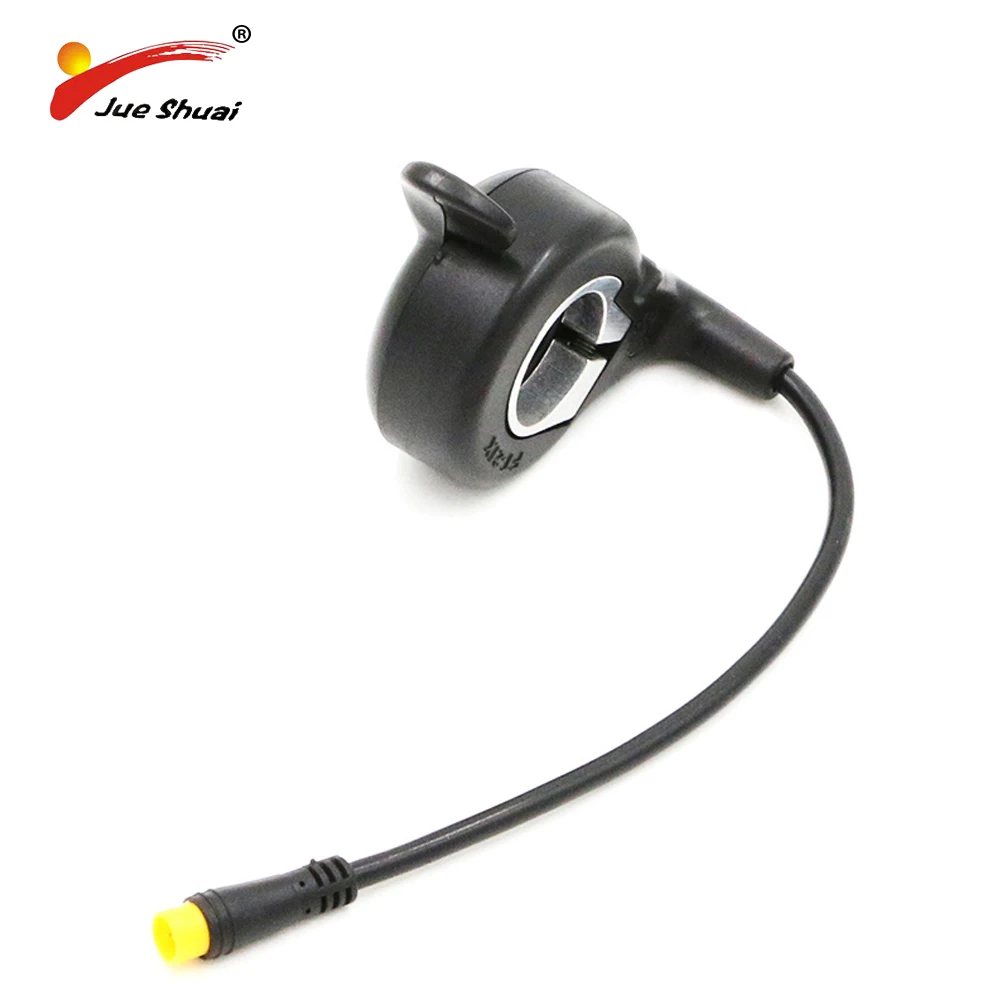 Дроссельная заслонки для электрического велосипеда с водонепроницаемым кабелем