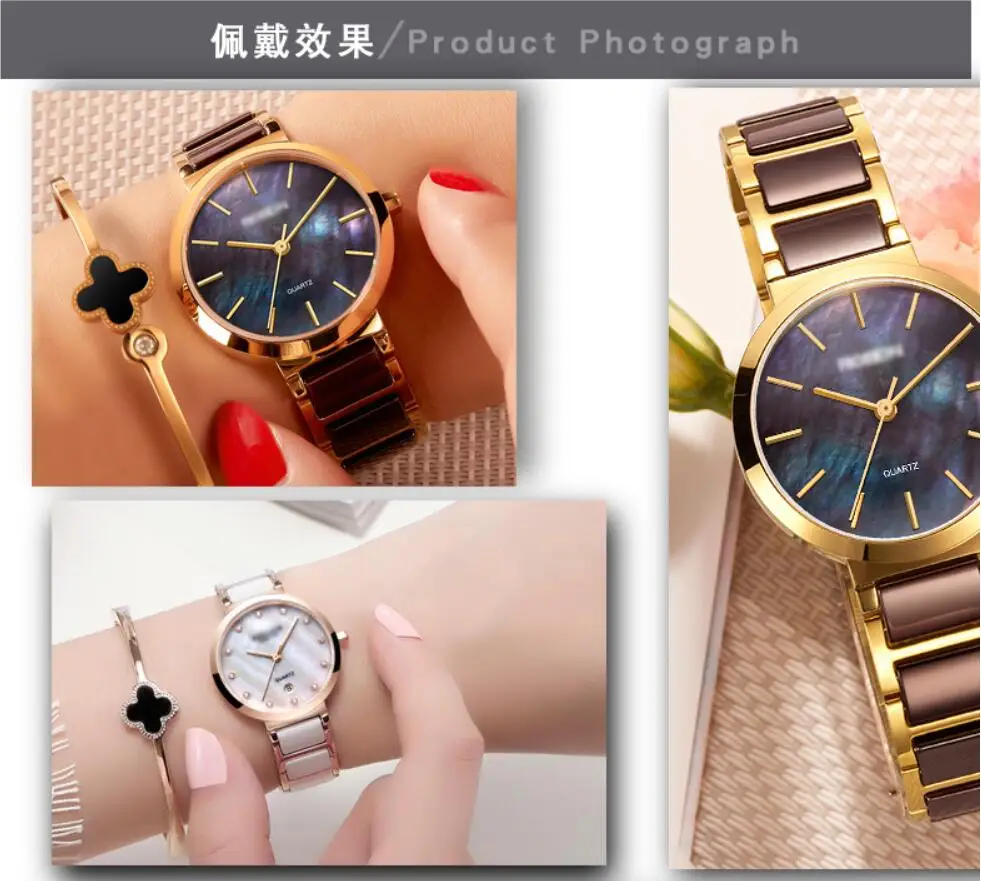 22 мм 20 мм бабочка керамический ремешок для zenwatch Ticwatch s s2 1 2 E Pro samsung Galaxy watch 46 42 мм активный 2 шестерни s2 s3 браслет