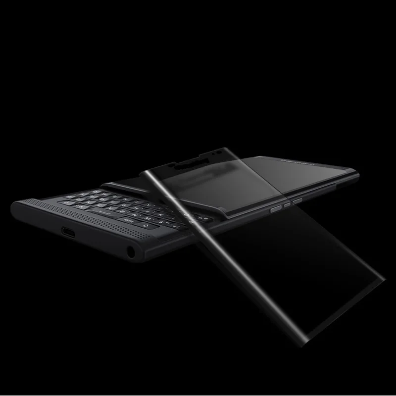 9H 3D закаленное стекло LCD для BlackBerry Priv изогнутая полная защитная крышка экрана Keyone