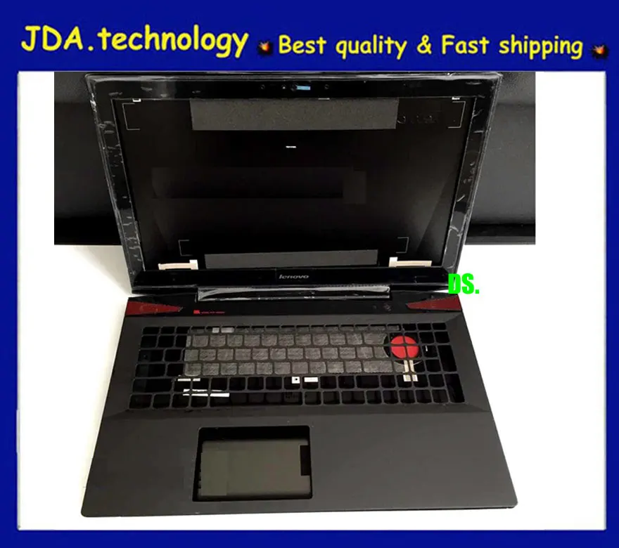 Wellendorff полный для lenovo Y50-70 ЖК-задняя крышка+ передняя рамка+ Упор для рук Клавиатура рамка верхняя крышка+ нижний чехол