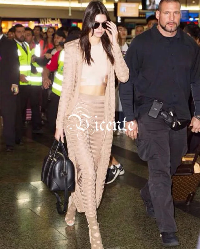 Распродажа по размеру VC! Модный подиумный жаккардовый кардиган B * lmain с