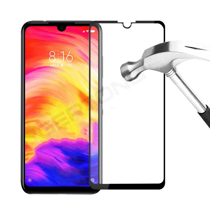 Закаленное стекло для Xiaomi Redmi Note 7 6 Pro 5 6A Plus Mi A2 8 Lite Play полная защита экрана