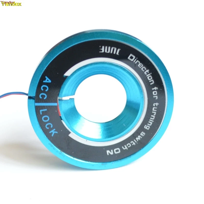 Яндекс Автомобильный свет светодио дный переключатель зажигания Крышка кольцо