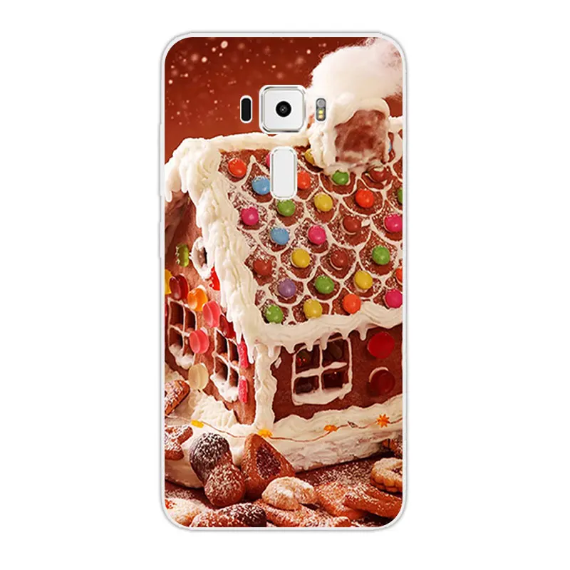 03 Для Asus Zenfone 3 ZE552KL ZE520KL Max ZC550KL ультра тонкий чехол из ТПУ и силикона с рождественскую ночь задняя крышка из прозрачного Fundas 5,5 дюймов Coque - Цвет: 03