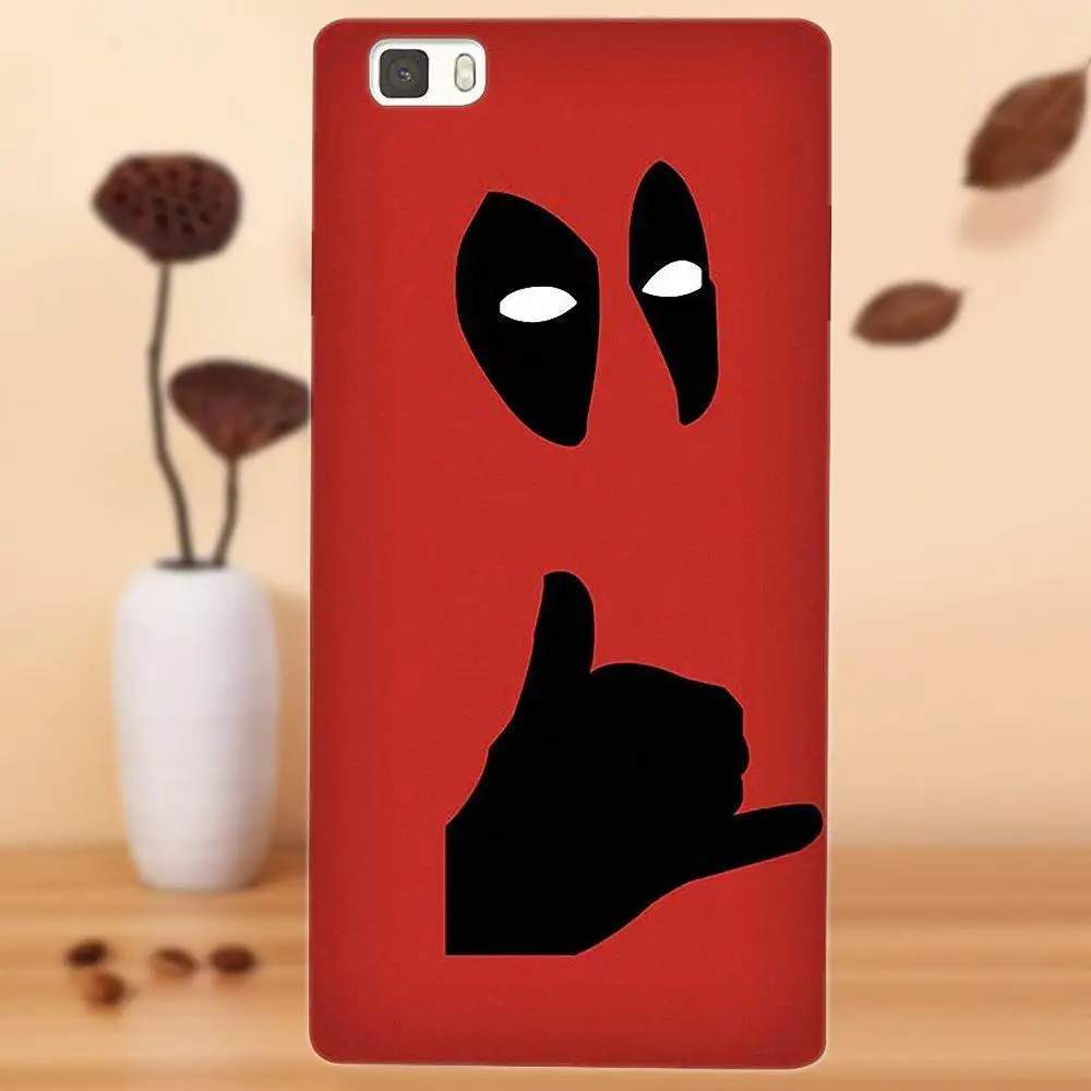 Bixedx Soft TPU Print Case Deadpool For Huawei G7 G8 Honor 5A 5C 5X 6 6X 7 8 V8 Mate 9 P7 P8 P9 P10 Lite Plus | Мобильные телефоны