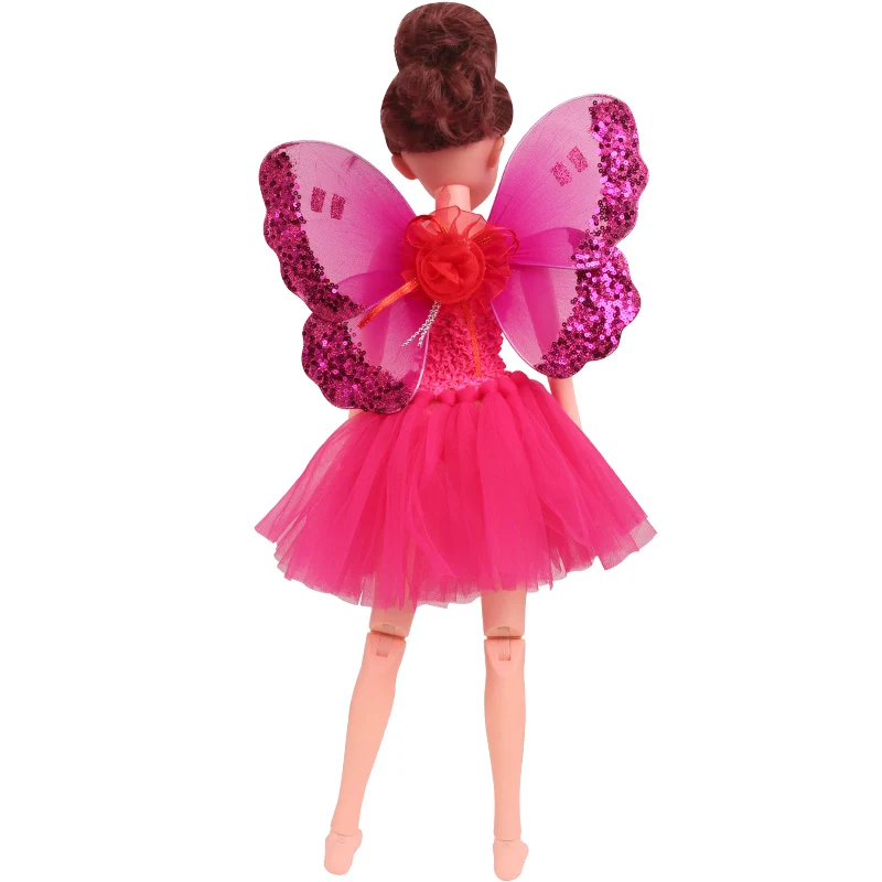 Одежда для кукол BJD 60 см 1/3 платье феи юбка из марли эльф крылья дух волшебная