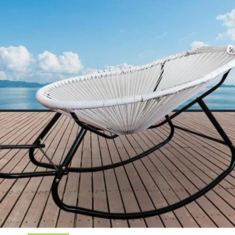 Кресло для сна цветное кресло качалка из ротанга взрослых отдыха|Шезлонги| |