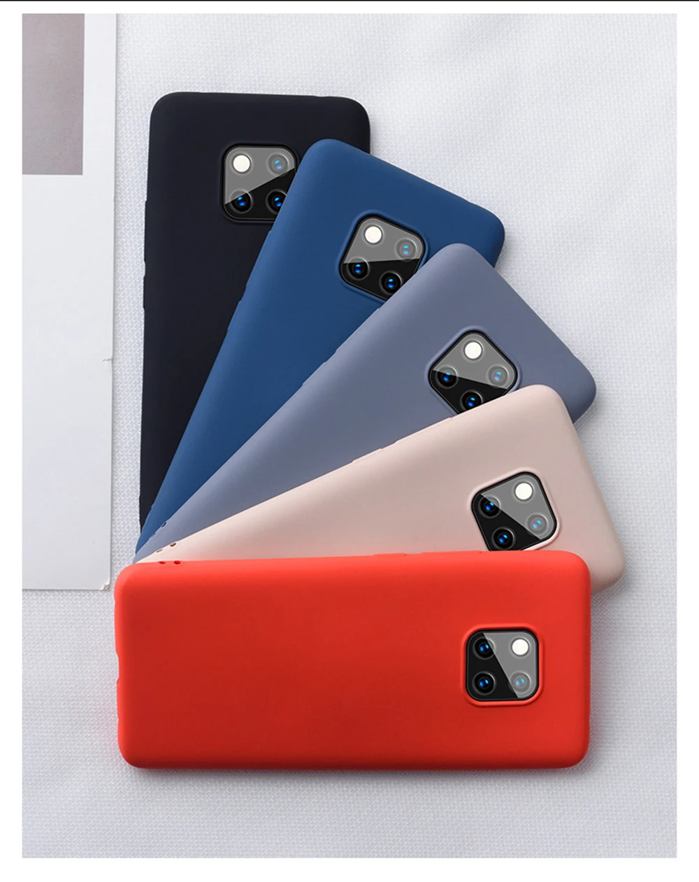 Роскошный мягкий жидкий силиконовый чехол для huawei P30 Pro P20 P10 Plus для huawei mate 30 9 10 Lite 20 Pro Coque Funda P Smart Plus