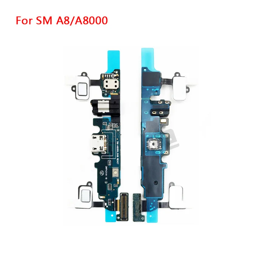 USB Charging Port Flex Cable For Samsung Galaxy A8 A8000 Micro Dock Connector Board New | Мобильные телефоны и аксессуары