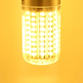 Тёплый белый Ampoule led e 14 E 27 ламповый светильник 20 Вт высокой мощности, яркий переменный ток, 110 В, 220 В, внутренний светильник, свеча, Точечный светильник 5736, 99 светодиодов, алюминиевые лампы - Испускаемый цвет: Тёплый белый