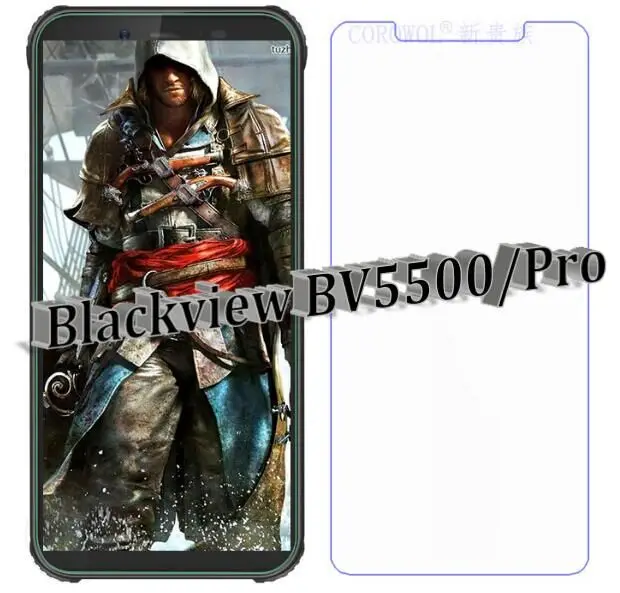 Закаленное стекло для смартфона Blackview BV5500 9H Взрывозащищенная защитная пленка для экрана для Blackview BV 5500 Pro