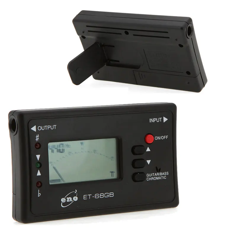 Цифровой тюнер eno светодиодный цифровой электронный акустический бас-гитара