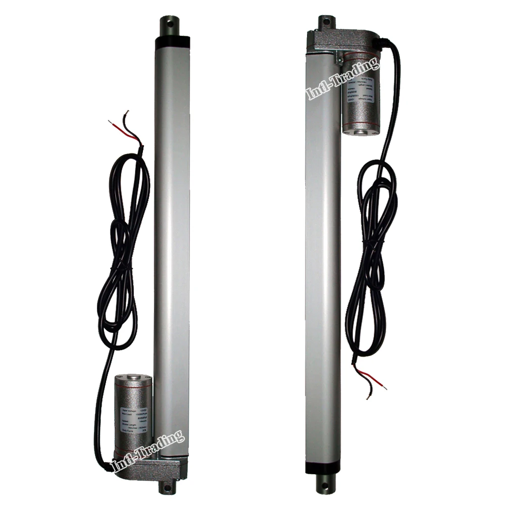 2 двухтактный мощный линейный привод 12 в пост. Тока 350 мм 14 дюймов мм/сек. скорость