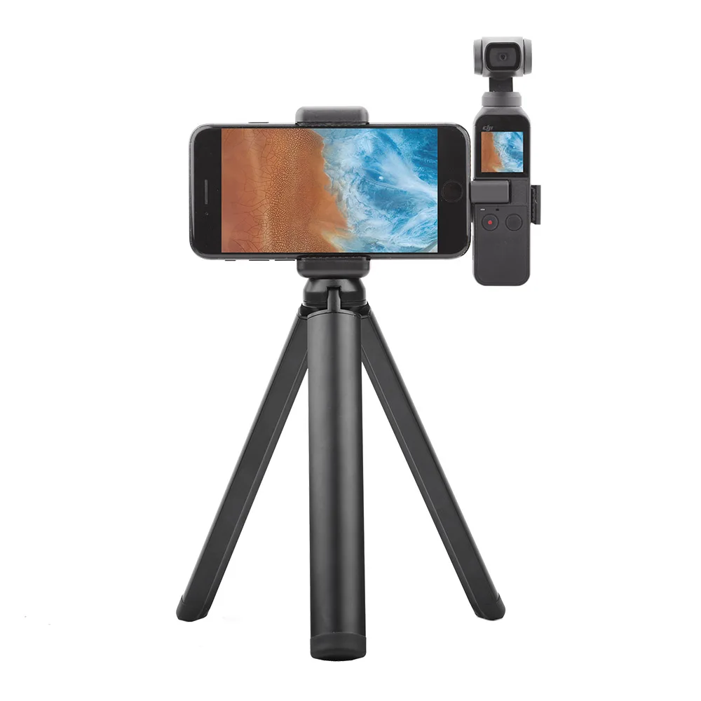 Phone Securing Clip Bracket Support stand Plastic Material with Metal Tripod Handheld Gimbal Accessories for DJI Osmo Pocket 2 |