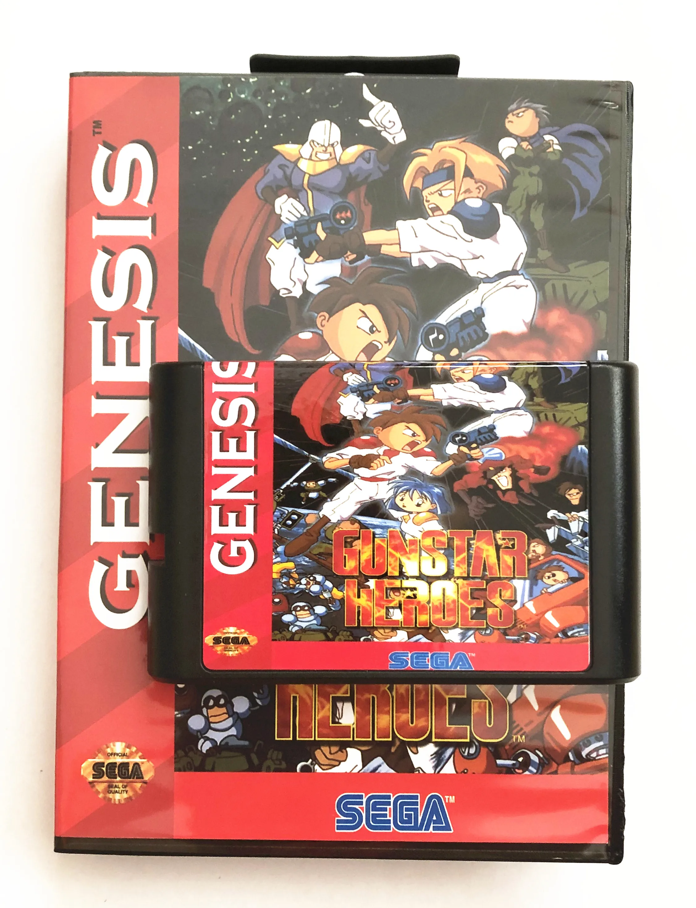 Gunstar heros 16 бит MD игровая карта для sega Mega Drive Genesis|Картриджи| |