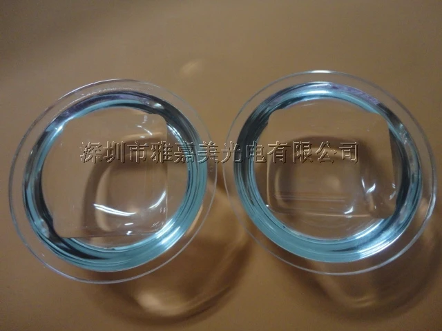 Оптовая продажа-площадь вогнутой выпуклая линза Диаметр 77.5 мм оптическое стекло