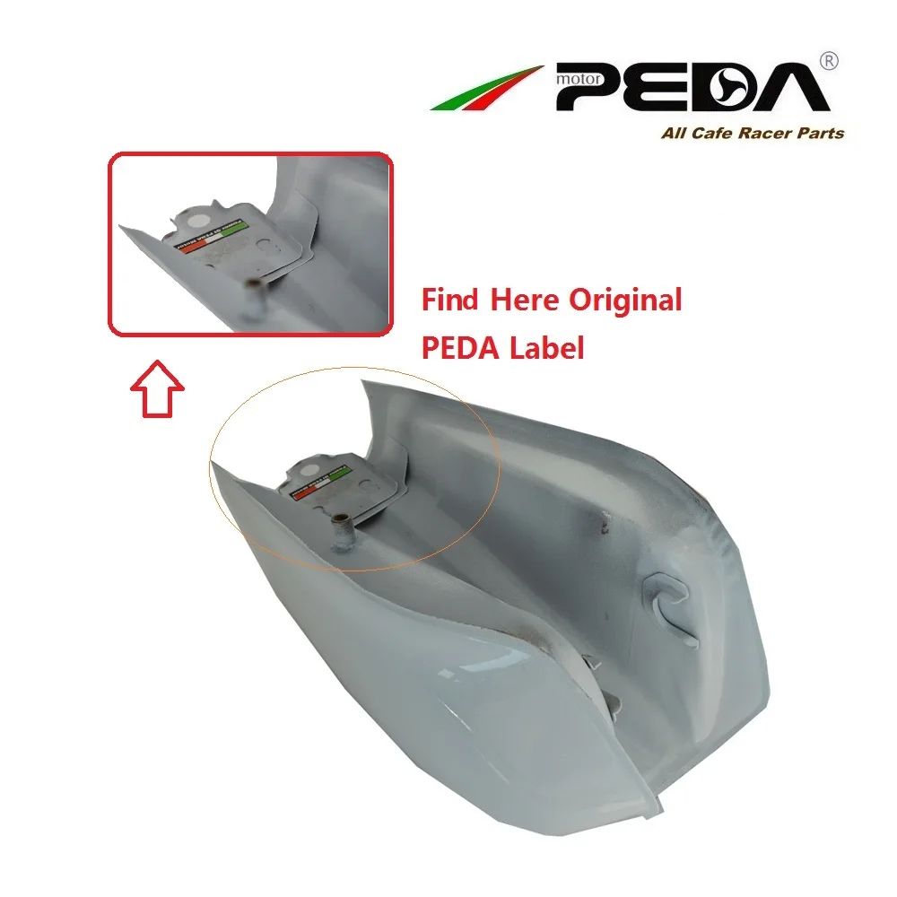 2FD PEDA мотоцикл Кафе Racer бак Винтаж 8л 2,1 галлон топливный газовый бак 2,1 галл. Ретро Бензобак для HONDA JH70 CG для YAMAHA
