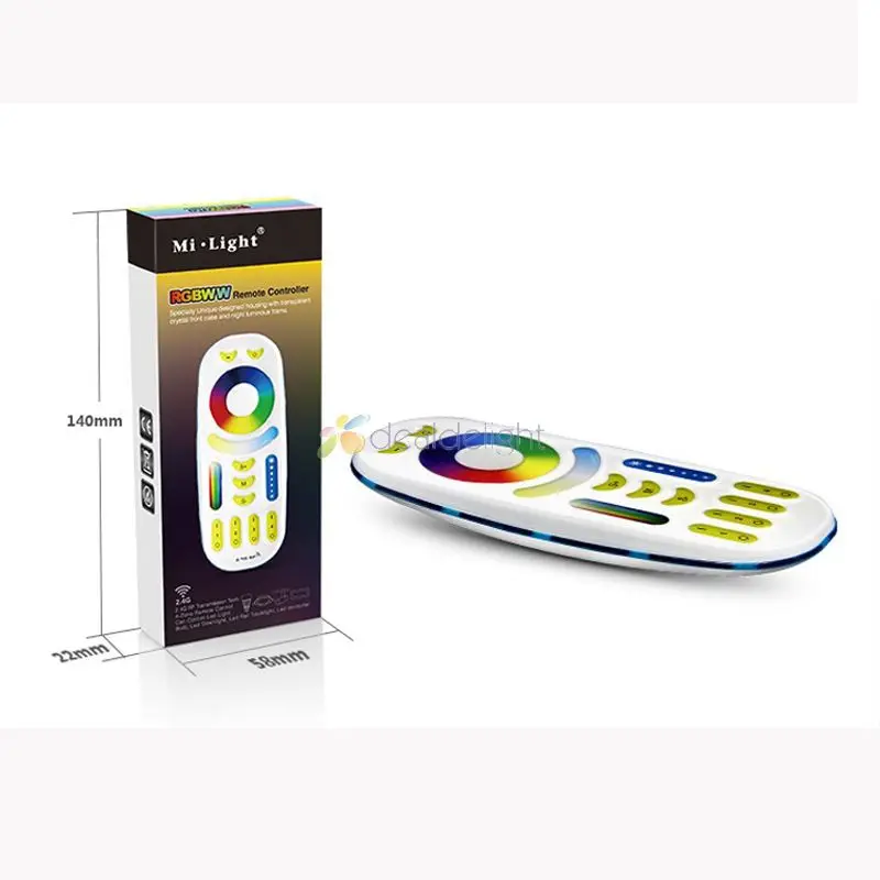 Mi. Светильник 12 Вт RGB+ CCT светодиодный светильник FUT066 2,4 г с регулируемой яркостью светодиодный панельный светильник, круглый светильник, Радиочастотный пульт дистанционного управления+ WL-Box1 Wi-Fi