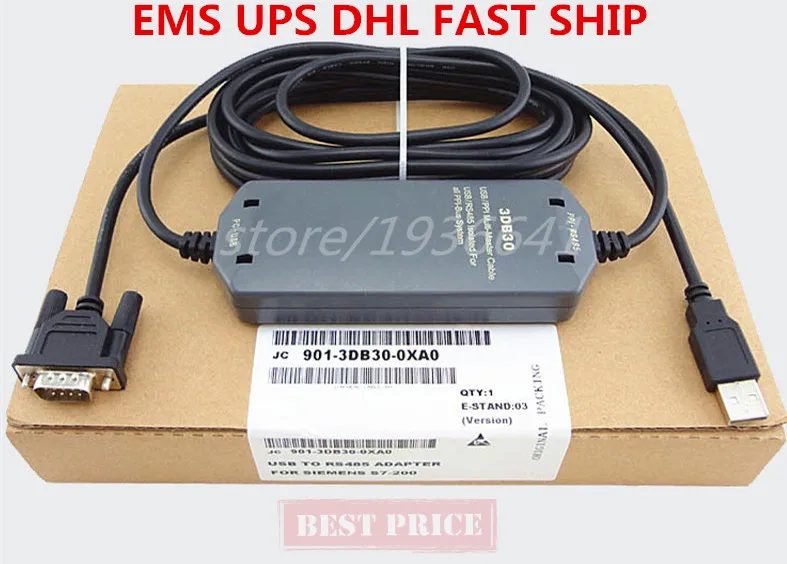 DHL EMS корабль PLC Кабель для программирования S7 200 линии передачи данных USB PPI