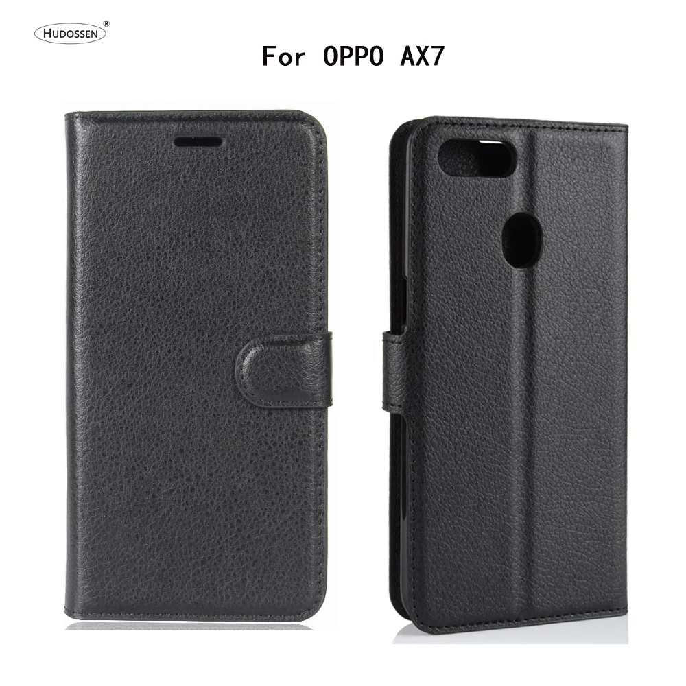 Чехол HUDOSSEN для OPPO AX7 CPH1901 роскошный защитный чехол телефона откидной кошелек
